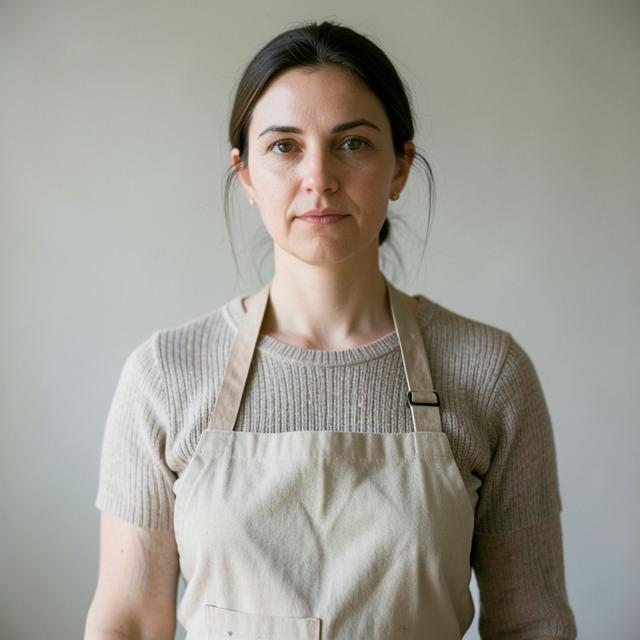 Portrait of a craft instructor in a studio